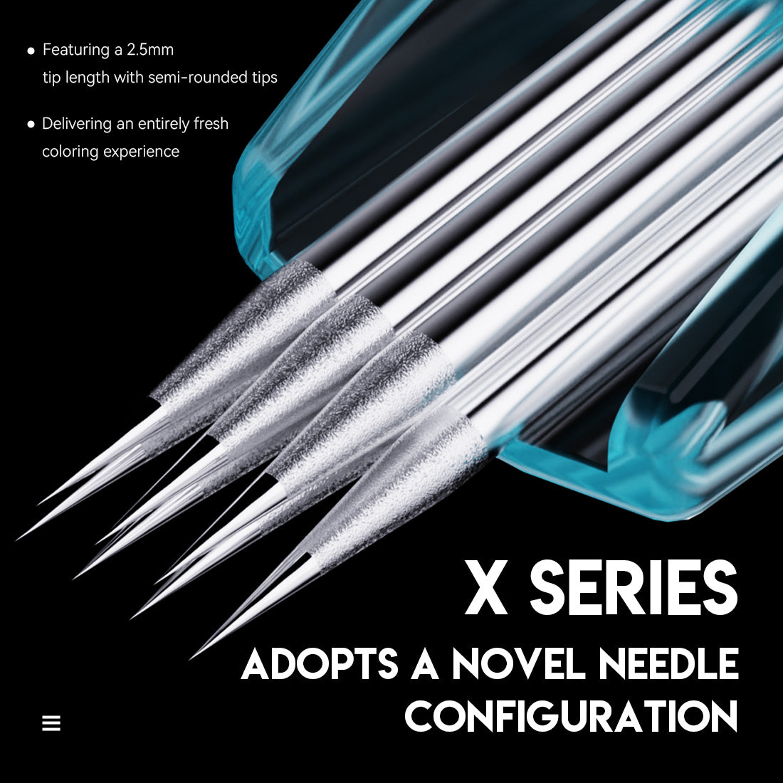 WJX ULTRA Tattoo Professional Cartridges Diameter0.30mm 2.5mm Taper Cu