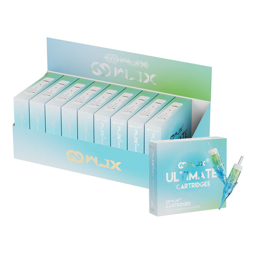 Ultimate Tattoo Cartridge Needles 50Pcs Mixed Size 0403RL 0803RL 1003RL 1005RL 1203RL 1205RL 1207RS 1207RM 1209RM 1211RM Assorted Disposable Tattoo Cartridges
