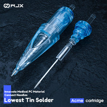 Load image into Gallery viewer, Acme Tattoo Cartridges Needles #10 Diameter 0.3mm 7mmTaper(RLT) Round Liner Tight Box of 20