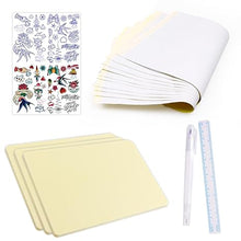 Load image into Gallery viewer, Tattoo Practice Skin Kit - 3mm Thick Fake Skin with Transfer Papers &amp; Marker